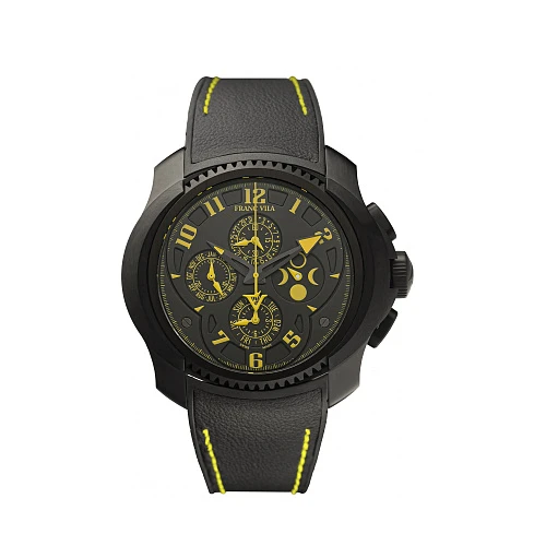 Часы Franc Vila  Interpido Quantieme Perpetual Cobra  7I.QS-YELLOW.V02