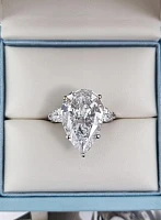 Украшение GIA  Кольцо с бриллиантом 10,16 сt. D*/VS1   