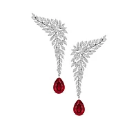 Украшение GRS GemResearch Swisslab  Серьги каффы-трансформеры   