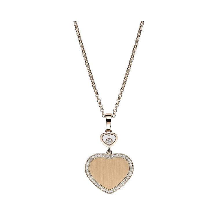 Украшение Chopard  Подвеска Happy Hearts Golden Hearts  79А007-5921 