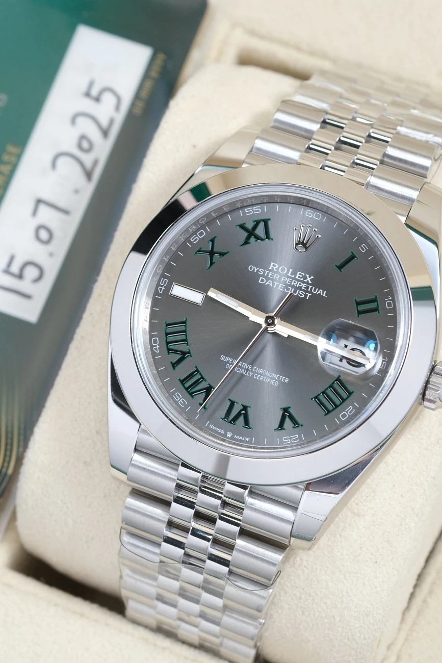 Часы Rolex  Oyster Perpetual Datejust 41 Mm Wimbledon  126300