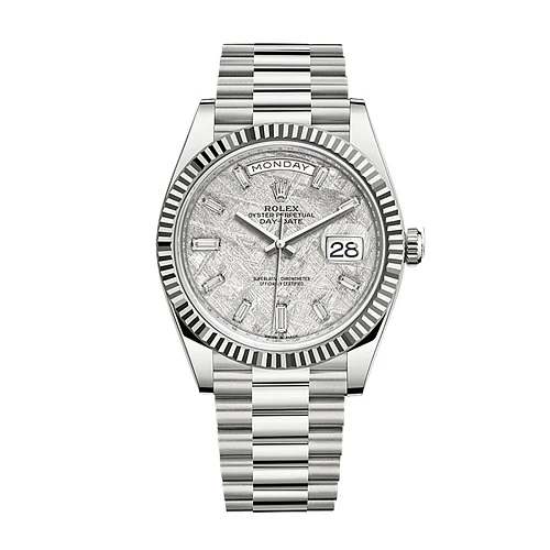 Часы Rolex  Oyster Perpetual White Gold Day-Date Meteorite 40Mm  228239
