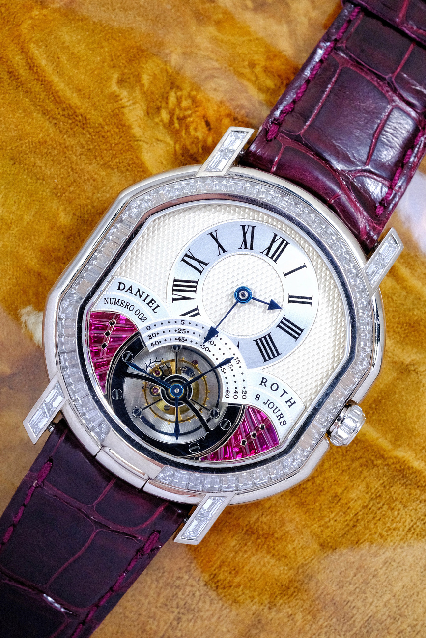 Часы Daniel Roth  8-Day Double Face Tourbillon Ruby  197.X.60