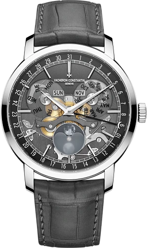 Заказать Vacheron Constantin  Traditionnelle Сomplete Calendar Openface  4020T/000G-B655