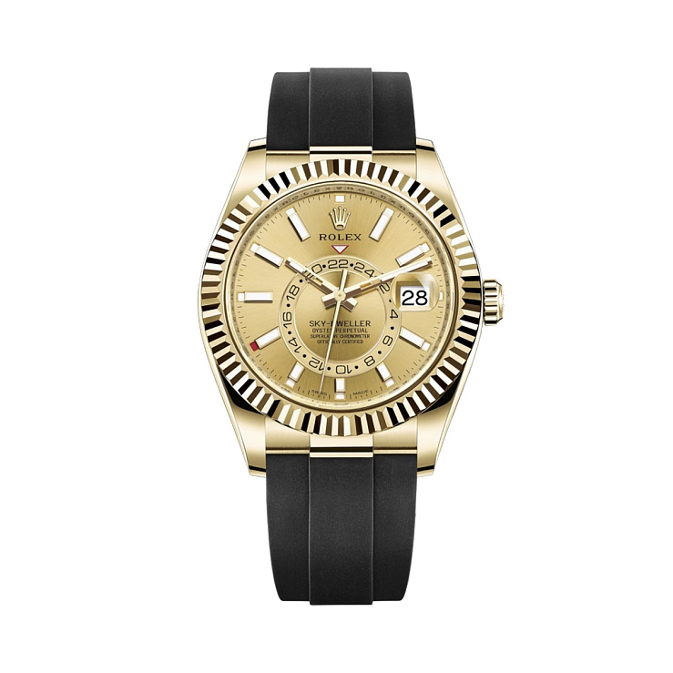 Часы Rolex  Sky Dweller 42Mm Yellow Gold 2021  326238