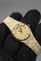 Часы Audemars Piguet  Royal Oak Mini Frosted Yellow Gold 23Mm  67630BA.GG.1312BA.01