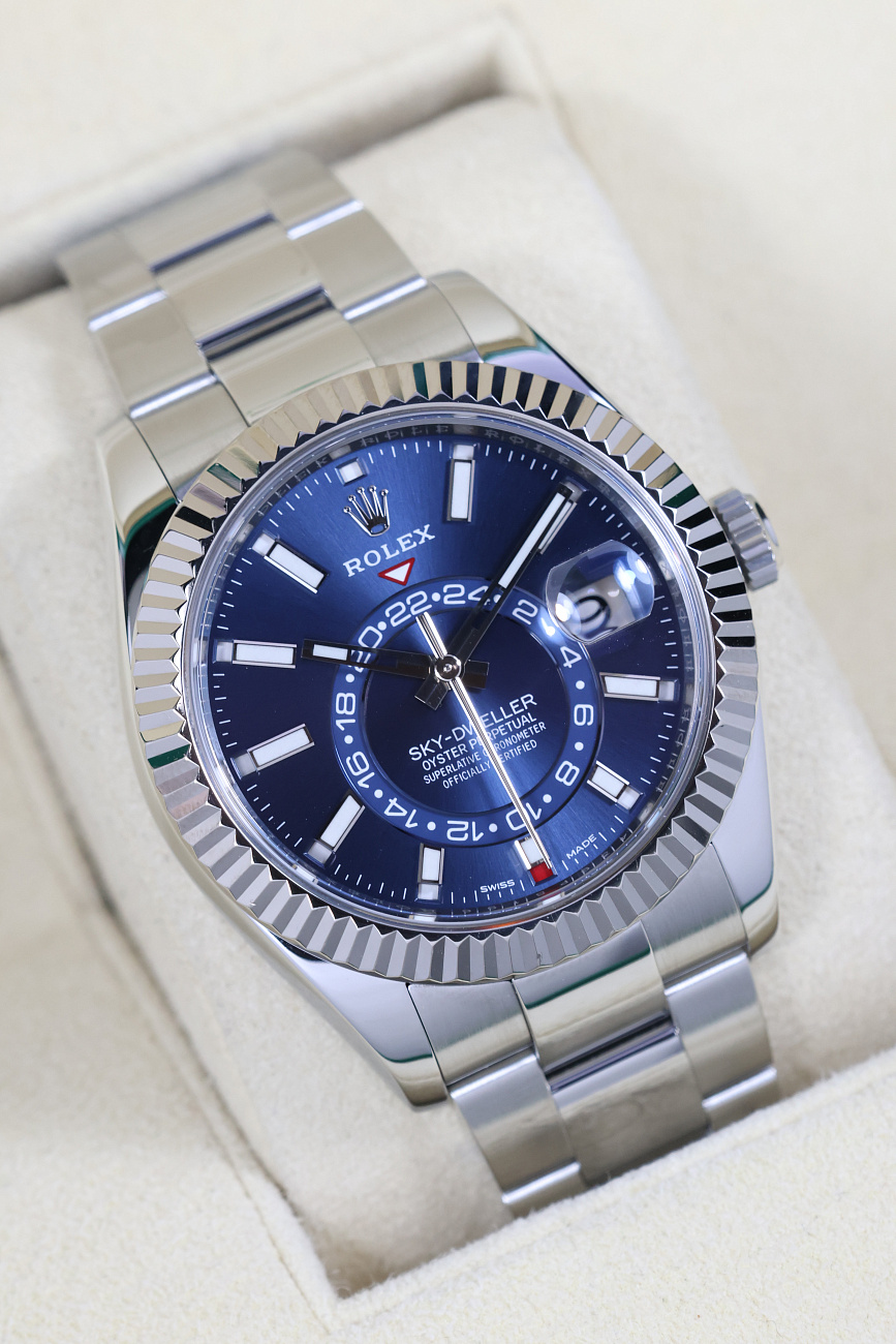 Часы Rolex  Sky-Dweller Steel Blue Dial  326934