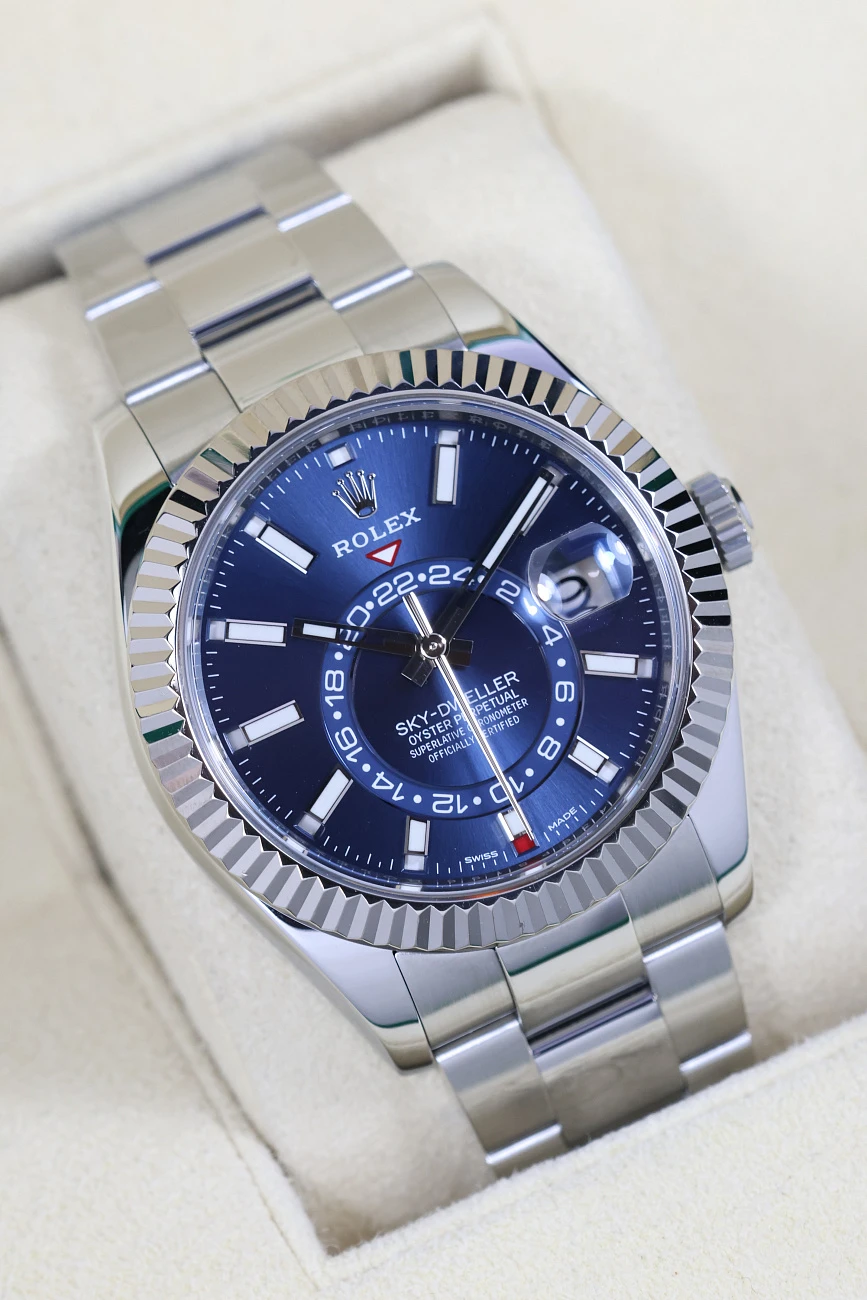 Часы Rolex  Sky-Dweller Steel Blue Dial  326934
