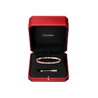 Украшение Cartier  Love Bracelet, Small Model, Custom Diamonds Full Pave  N6710717 FIX 