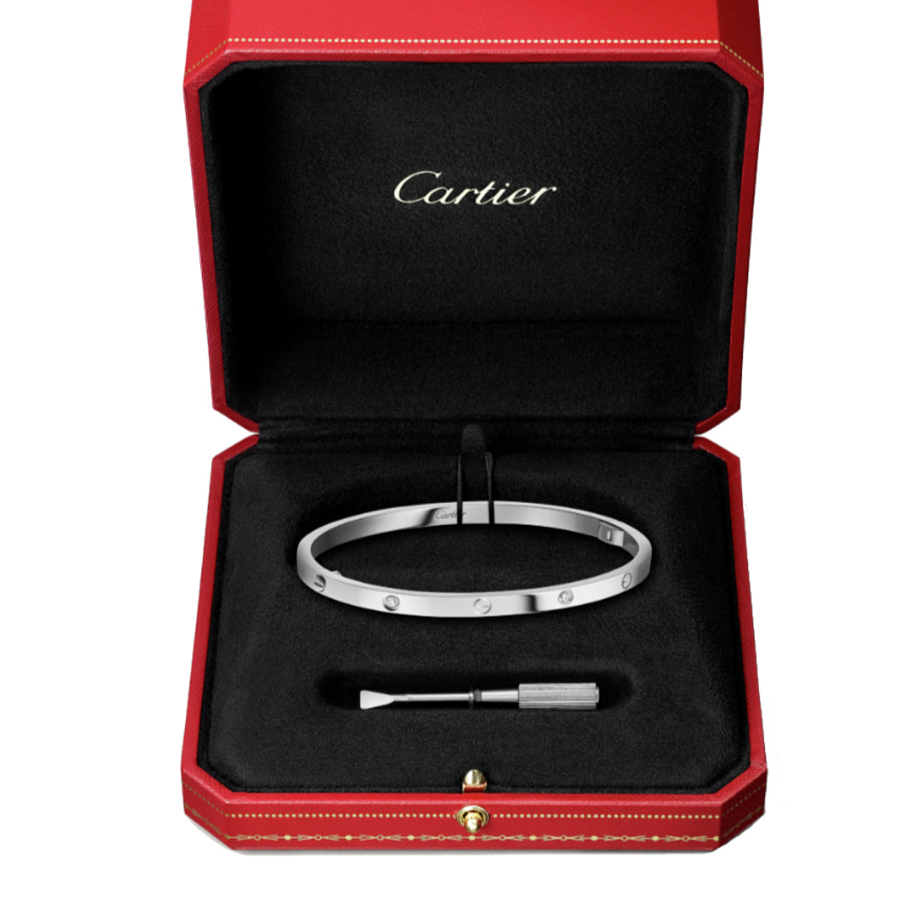 Украшение Cartier  Love Bracelet, Small Model, 6 Diamonds Wg  B6047717 