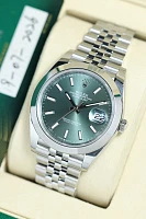 Часы Rolex  Oyster Perpetual Datejust 41 Mm Mint Green  126300
