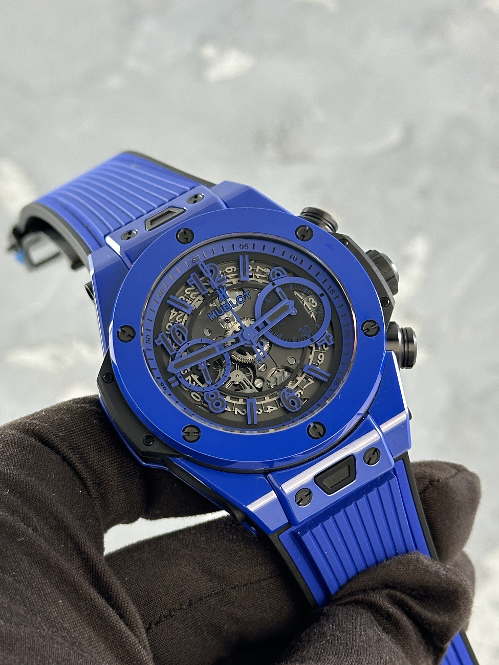 Часы Hublot  Big Bang Unico Blue Magic Limited Edition  411.ES.5119.RX