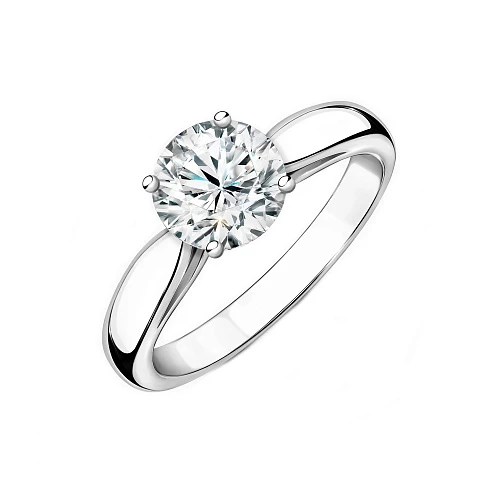 Украшение GIA  Кольцо с бриллиантом 2,22 ct. K/VVS1 (3 excellent)   