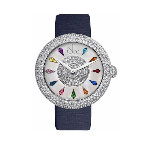 Часы Jacob & Co  Brilliant Half Pave 38Mm  BQ020.10.RH.KR.A