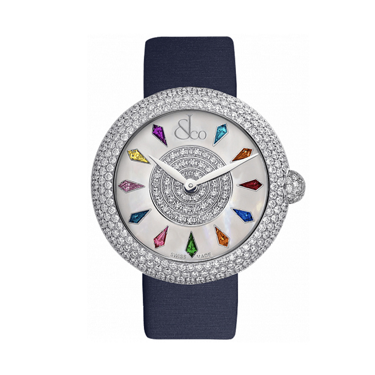 Часы Jacob & Co  Brilliant Half Pave 38Mm  BQ020.10.RH.KR.A