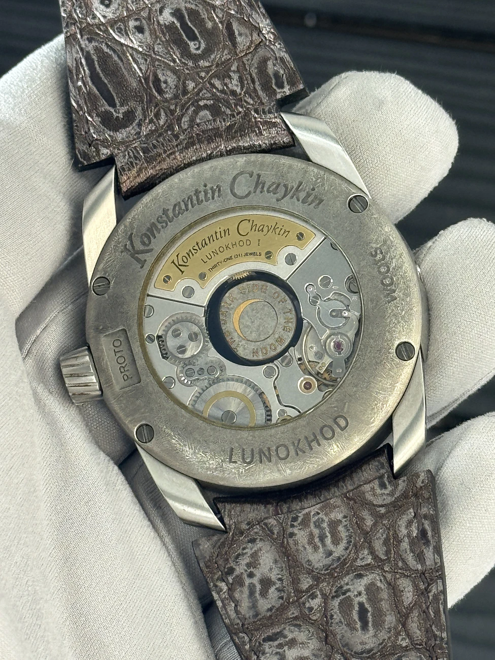 Часы Konstantin Chaykin (Константин Чайкин)  Луноход Prototype  Lunokhod