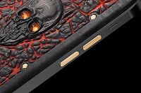 Кастомный Телефон Designa Individual  Carbon Boss Lava Skull  