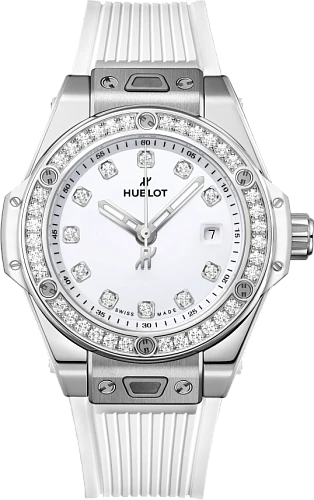Заказать Hublot  Big Bang One Click Steel White Diamonds  485.SE.2210.RW.1204