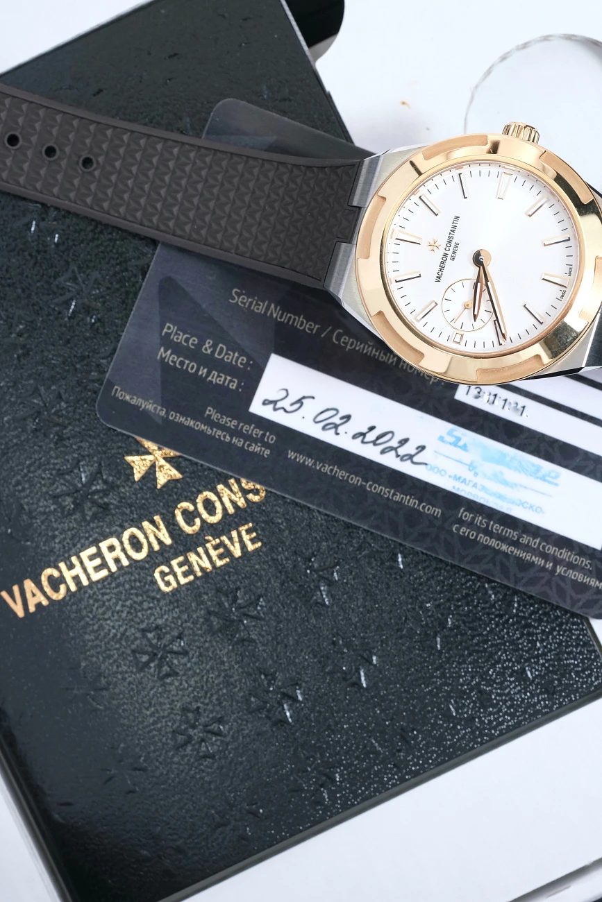Часы Vacheron Constantin  Overseas 37Mm Steel &amp; Rose Gold  2300V/000M-B400