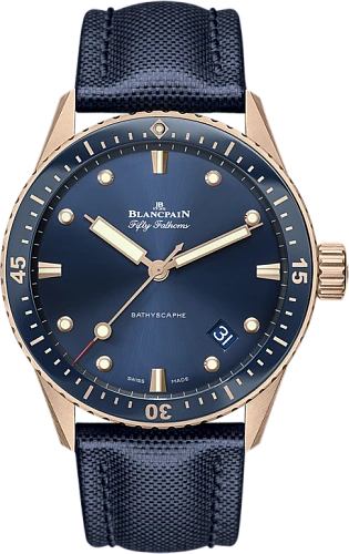 Заказать Blancpain  Fifty Fathoms Bathyscaphe  5000 36S40 O52A