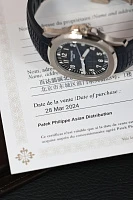 Часы Patek Philippe  Aquanaut White Gold Blue Dial  5168G-001