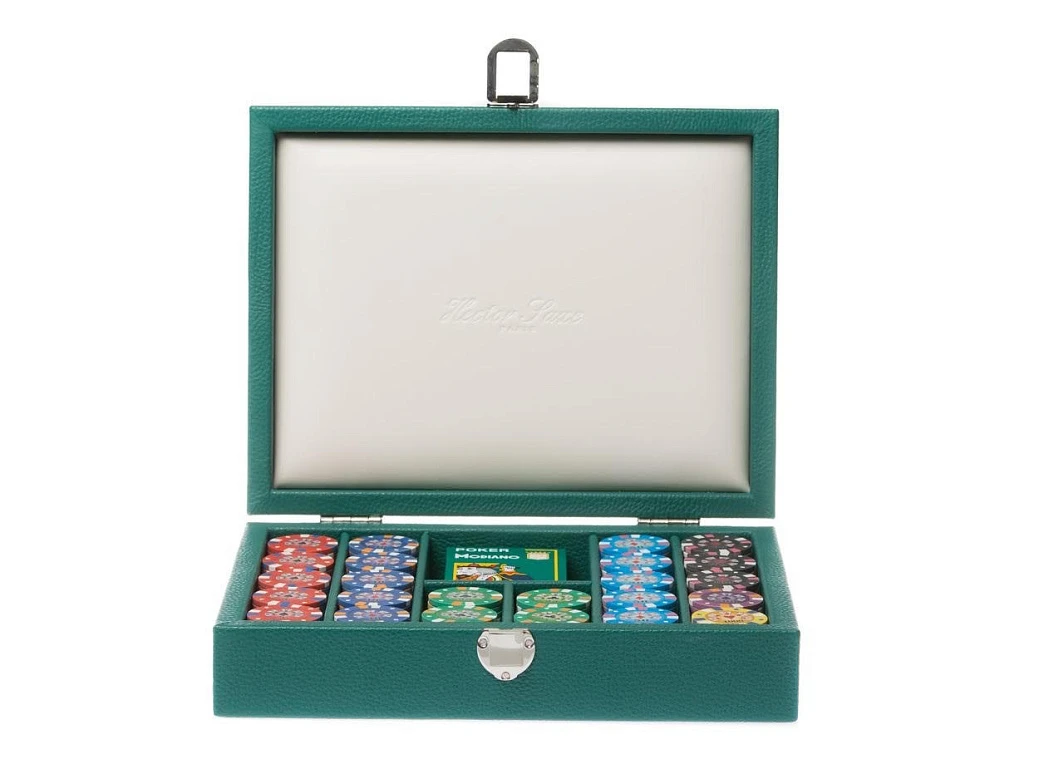 Сумки и аксессуары Hector Saxe Paris  Poker Set Buffalo Leather  