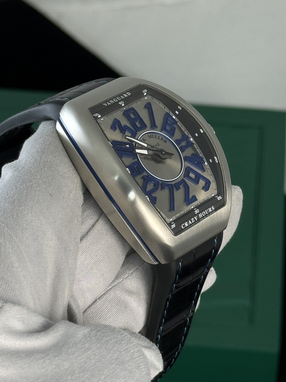 Часы Franck Muller  Vanguard Yachting Crazy Hours  V 45 CH BR (BL)