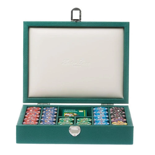 Сумки и аксессуары Hector Saxe Paris  Poker Set Buffalo Leather  