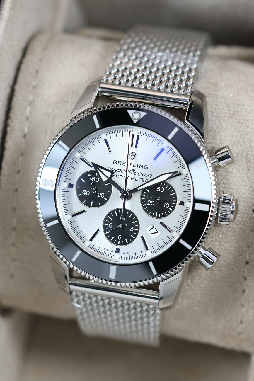 Часы Breitling  Superocean Heritage B01 Chronograph 44  AB0162121G1A1