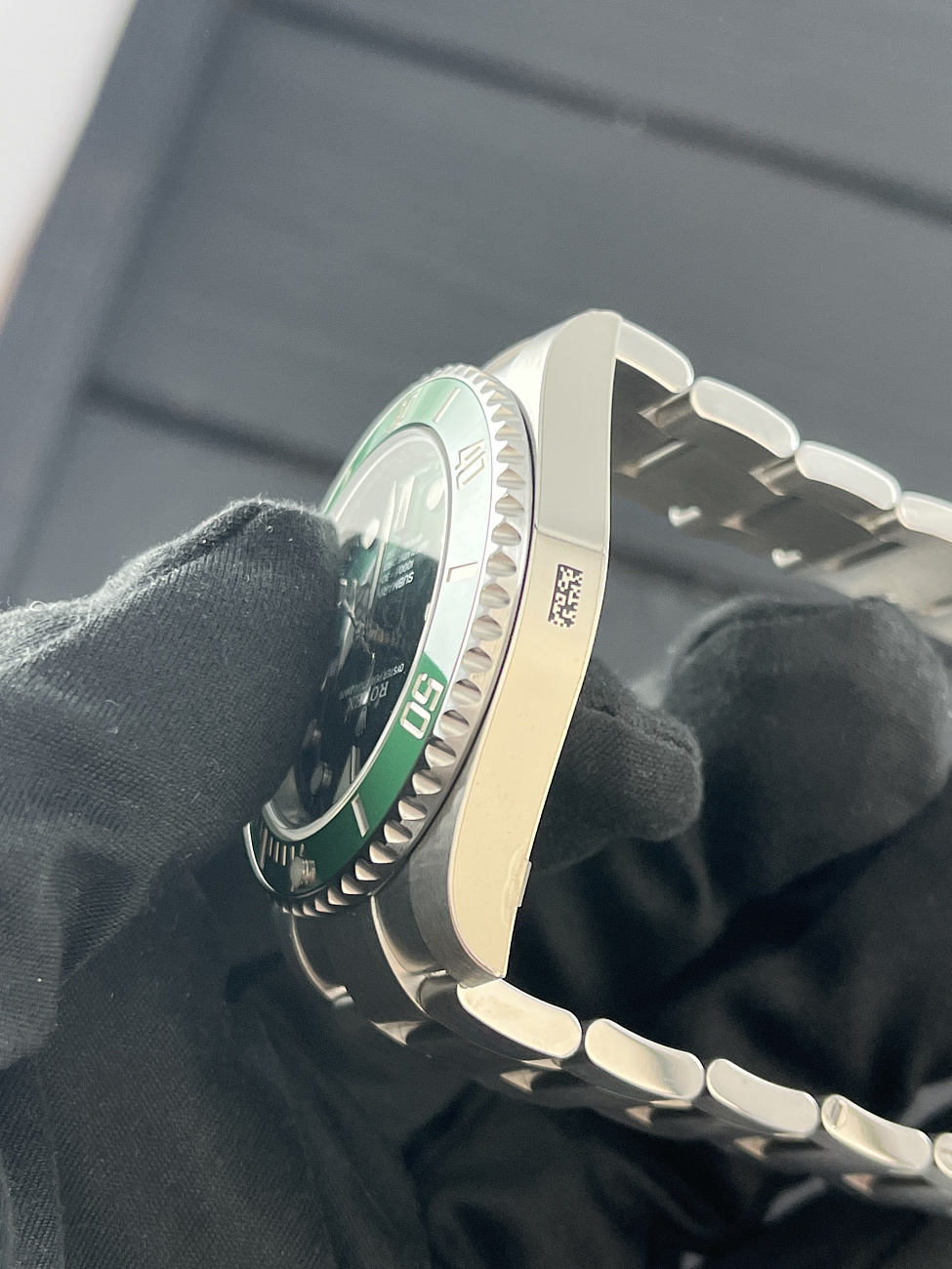 Часы Rolex  Submariner Green Hulk New 2015 Full Stickers  116610LV