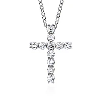 Украшение GIA  Крест с бриллиантами 3,84 ct. G/VVS2   