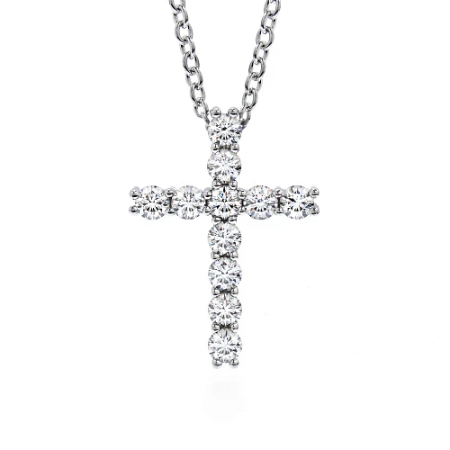 Украшение GIA  Крест с бриллиантами 3,84 ct. G/VVS2   