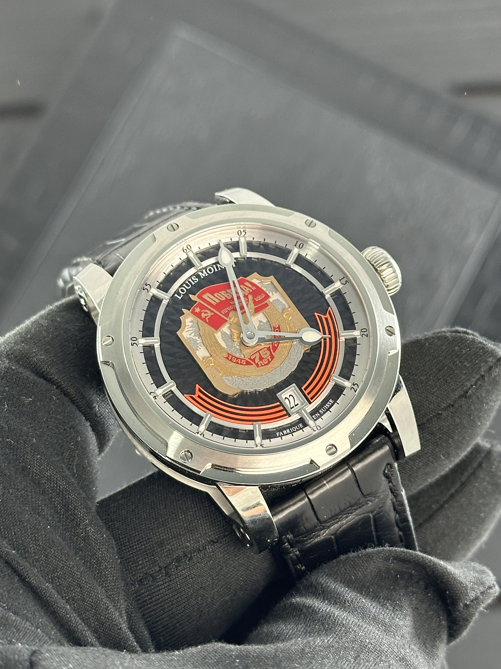Часы Louis Moinet  1945-2020 75 Лет Победа!  LM-45.10.C51