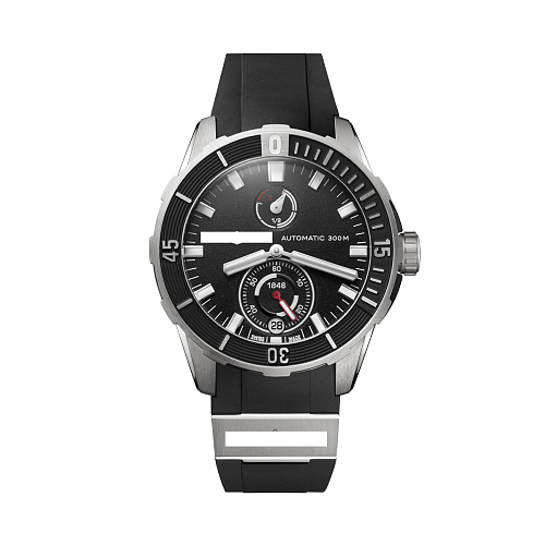 Часы Ulysse N  Diver Chronometer Black  1183-170-3/92