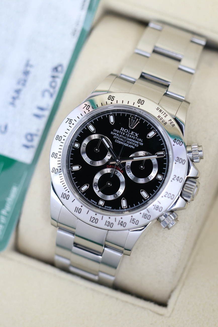 Часы Rolex  Cosmograph Daytona APH Black Dial  116520