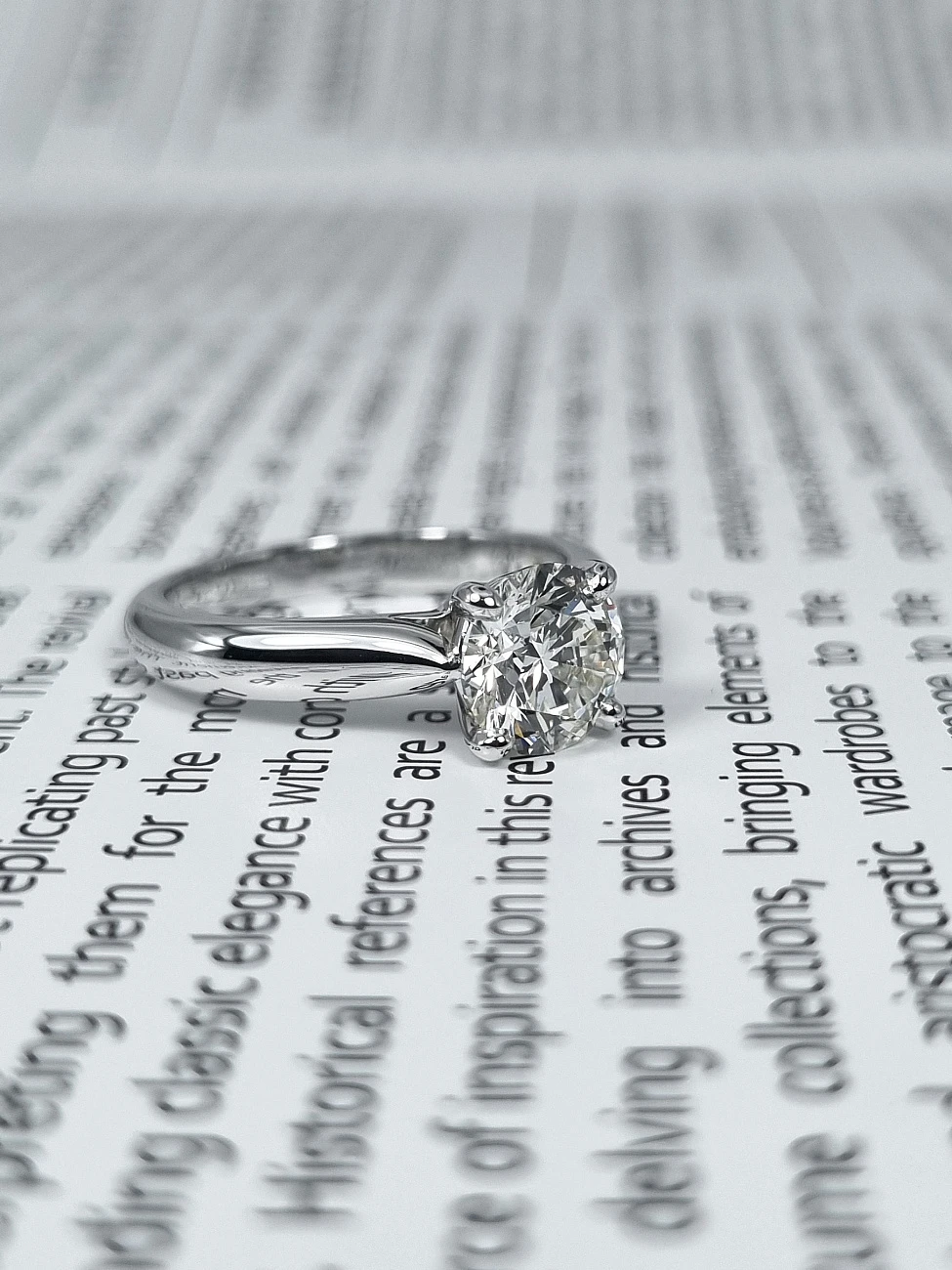 Украшение GIA  Кольцо 1,53 ct. I/VS2 (3 Excellent) Round Diamond   
