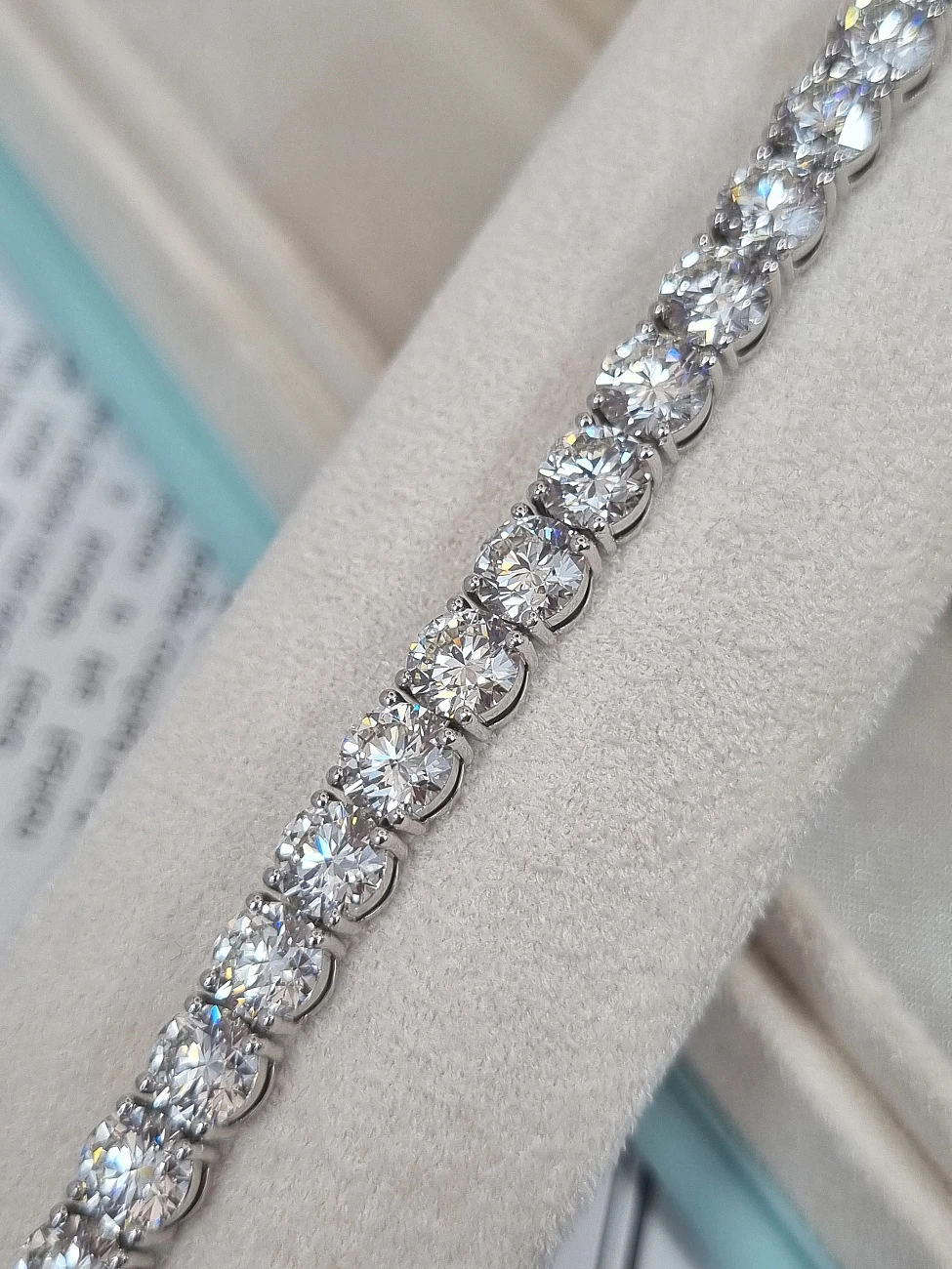 Украшение GIA  Браслет с бриллиантами 21,21 ct. I/VS1 (3 Excellent)   