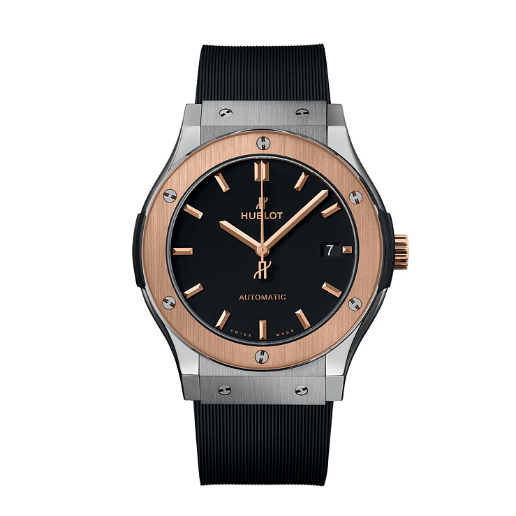 Часы Hublot  Classic Fusion Blue Titanium Gold 45 Mm  511.NO.1181.RX Hublot 