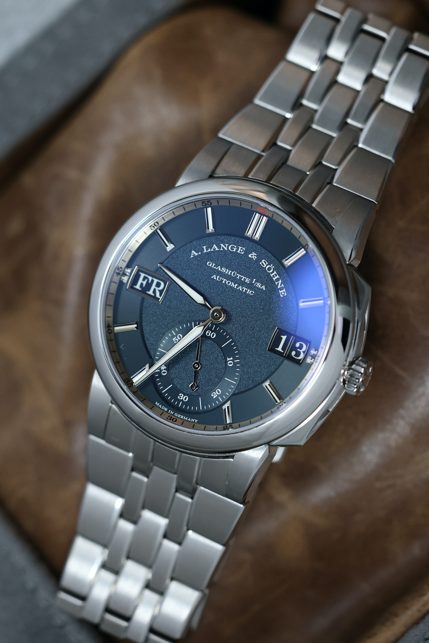 Часы A. Lange & Sohne  Odysseus Stainless Steel Blue Dial  363.179