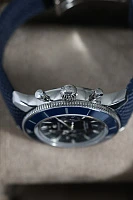 Часы Breitling  Superocean Heritage B01 Chronograph 42 Blue Rubber  AB0156161C1S1