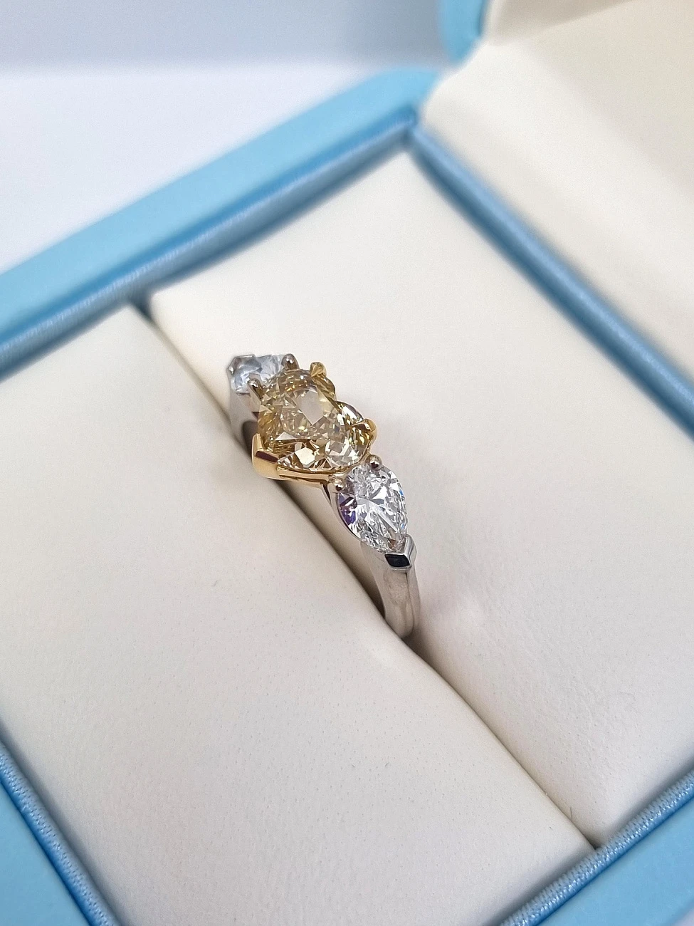 Украшение GIA  Кольцо с бриллиантом 1,50 ct. FBY/VS2   