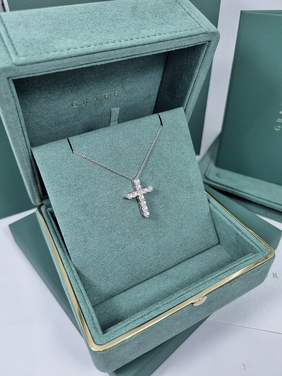 Украшение Graff  Cross Small Pendant  RGP007 