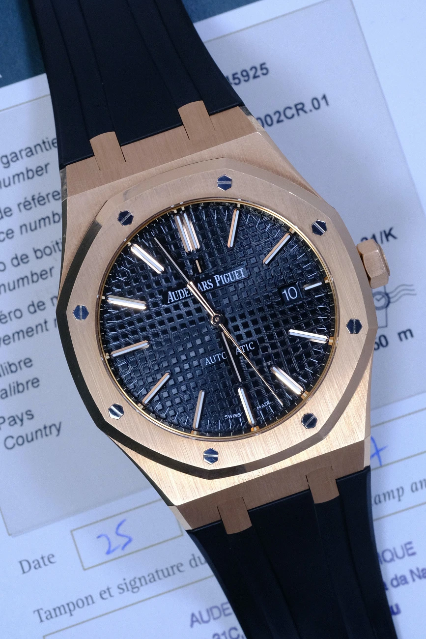 Часы Audemars Piguet  Royal Oak Selfwinding 41 Mm Rose Gold  15400OR.OO.D002CR.01