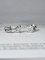 Украшение GIA  Серьги 1,00/1,01 ct. G/VVS2 (Asscher Cut)   