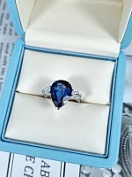 Украшение GRS GemResearch Swisslab  Кольцо с сапфиром 6,95 ct.   