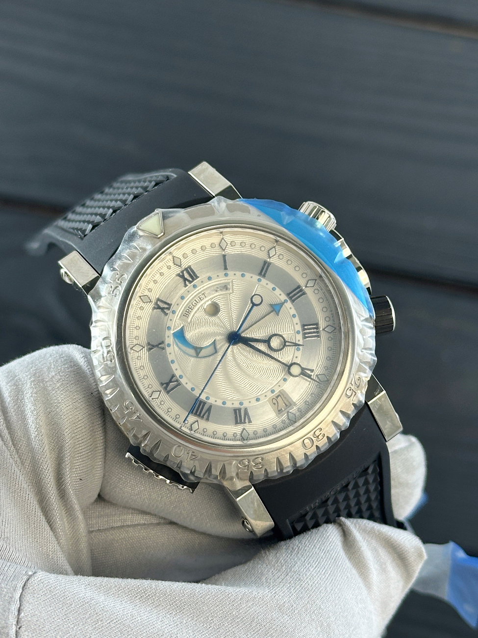 Часы Breguet  Marine Royale White Gold  5847BB/12/5ZV