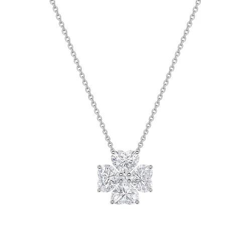 Украшение GIA  Подвеска 2,01 ct. H/VS1 Hearts Diamonds   