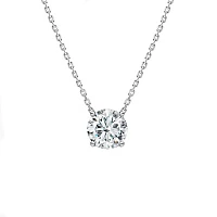 Украшение GIA  Подвеска с бриллиантом 1,11 ct. J/VS2 "Lucky Number"   