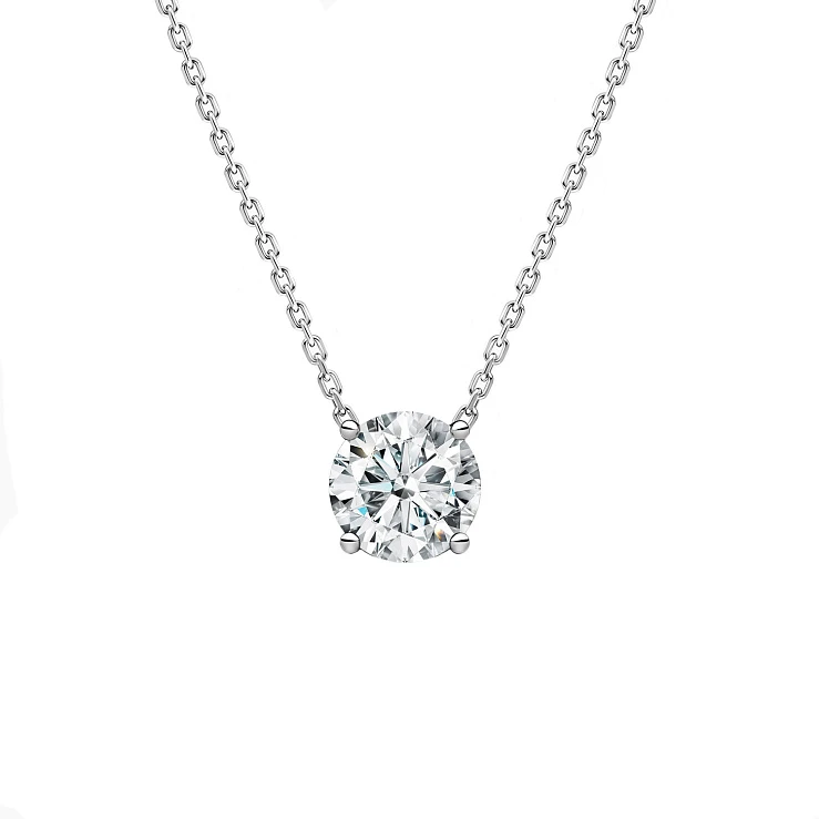 Украшение GIA  Подвеска с бриллиантом 1,11 ct. J/VS2 "Lucky Number"   