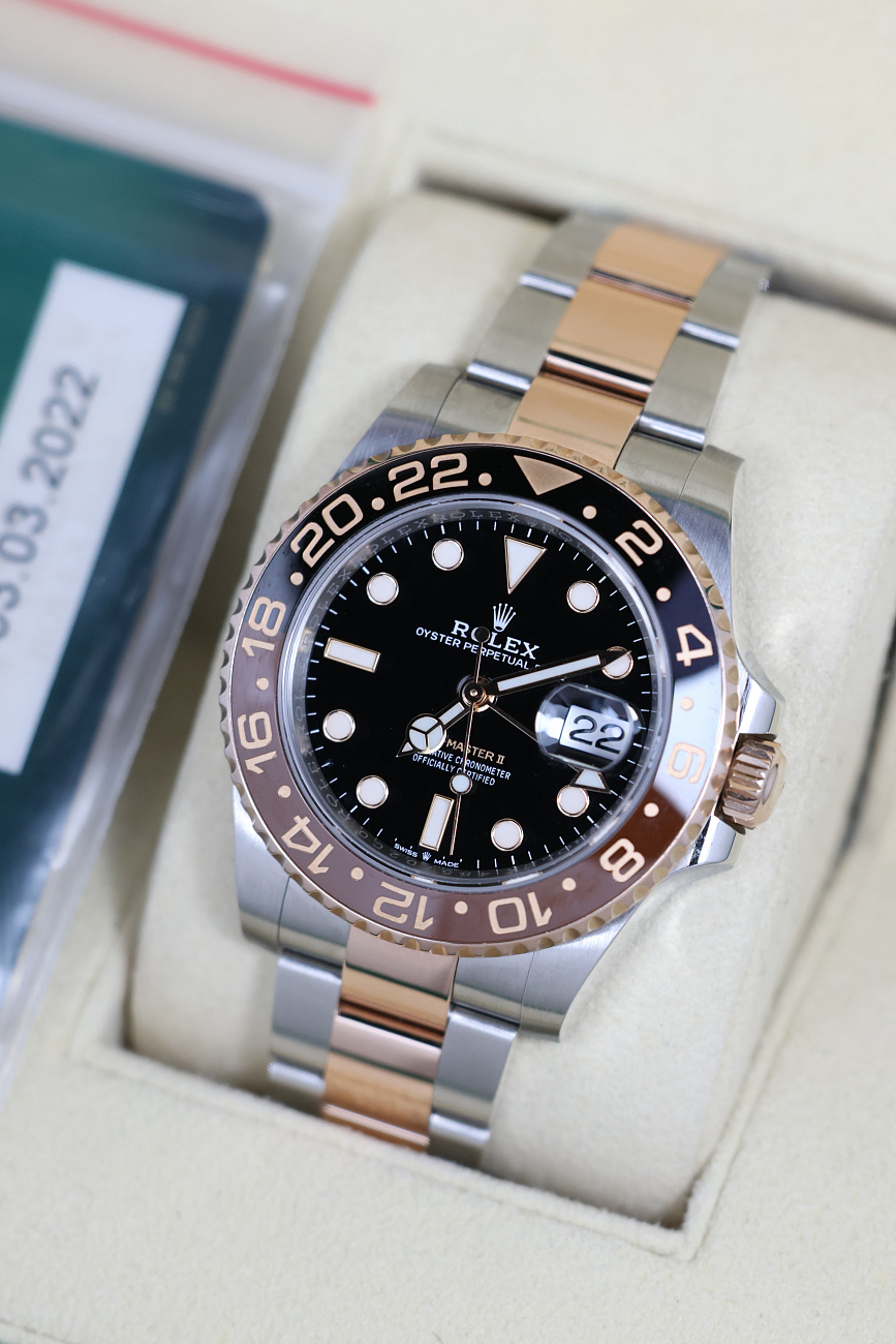 Часы Rolex  Gmt Master Rootbeer Two Tone  126711CHNR